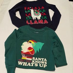 Toddler Christmas tops